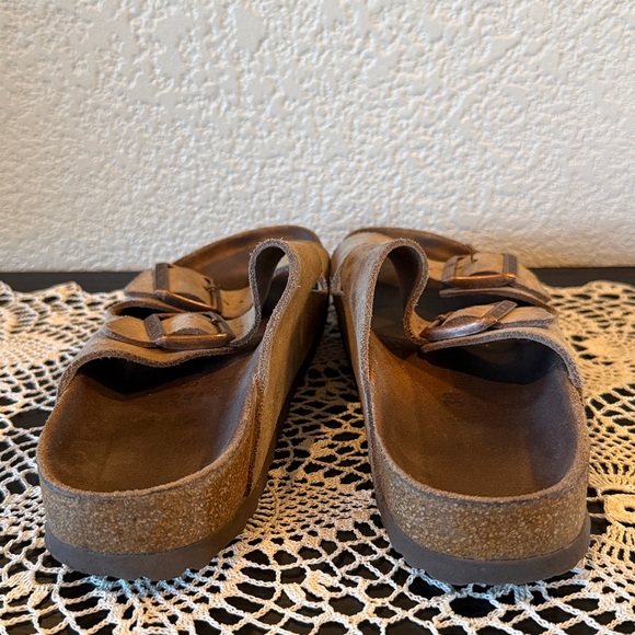 Birkenstock Taupe Arizona Sandals - Picture 9 of 13